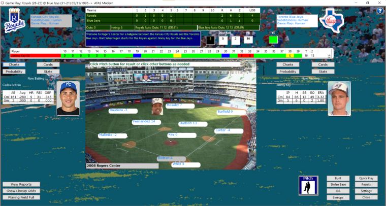 Dombrov Baseball Sim Screenshots