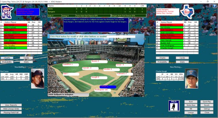 Dombrov Baseball Sim Screenshots